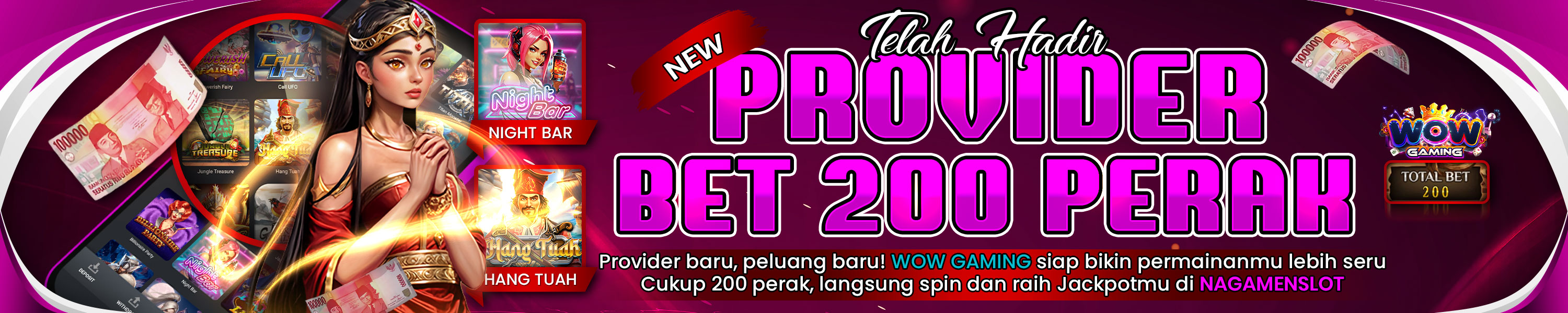 new provider bet 200 perak